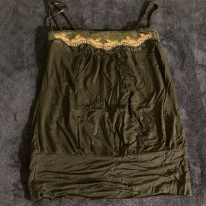 H&M beaded party top, xs